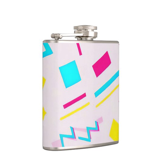 90er Hand Drawn Doodle Flachmann (Rechts)