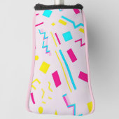 90er Hand Drawn Doodle Golf Headcover (Rotieren 90)