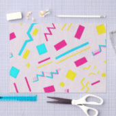 90er Hand Drawn Doodle Seidenpapier (Handwerk)