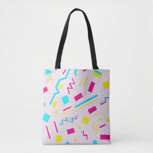 90er Hand Drawn Doodle Tasche