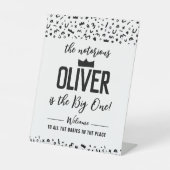 90er Hip Hop Begrüßungszeichen, berüchtigt eines G Sockelschild (Vorderseite)