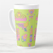 90er-Ikonen-Muster Milchtasse (Linke Ecke)