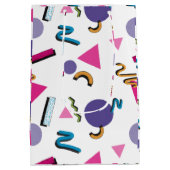 90er-Jahre-Formen-Geschenktasche Mittlere Geschenktüte (Rückseite)