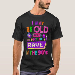90er Jahre für Women Rave Outfit & 90er Festival K T-Shirt
