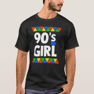 90er Jahre Girl Hip Hop Inspiriert Retro T-Shirt