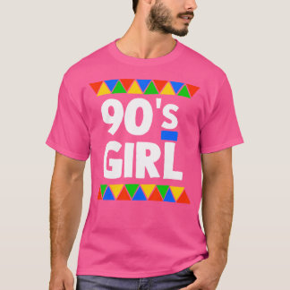 90er Jahre Girl Hip Hop Inspiriert Retro T-Shirt
