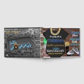 90er Jahre Hip Hop BOY Baby Shower Custom Gästebuc Gästebuch (Voll)