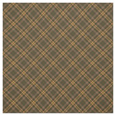 90er Jahre Karierter Fall Pattern Brown Grunge Ear Stoff (Muster)