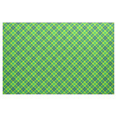 90er Jahre Kariertes, helles, grünes Unisex-Muster Stoff (Fat Quarter (45,7 x 55,9 cm))