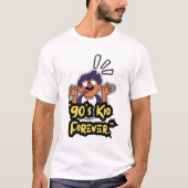 90er Jahre Kid Forever - Nostalgie Cartoon Edition T-Shirt (Vorderseite)