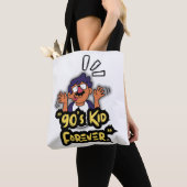 90er Jahre Kid Forever - Nostalgie Cartoon Edition Tasche (Von Nahem)
