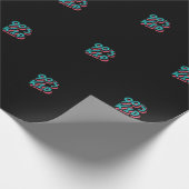 90er-Jahre-Kind Geschenkpapier (Ecke)