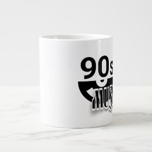 90er-Jahre-Musik - Jumbo-Tasse