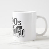 90er-Jahre-Musik - Jumbo-Tasse (Rechts)