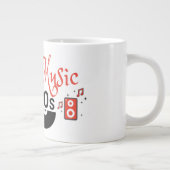 90er-Jahre-Musik - Jumbo-Tasse (Rechts)