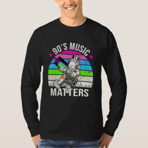 90er Jahre Musik Matter Vintag Astronaut Bunny Ret T-Shirt