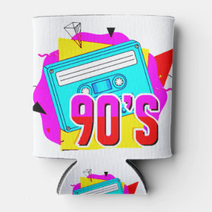 90er Jahre Old School Vibes Shirt Designs Geschenk Dosenkühler