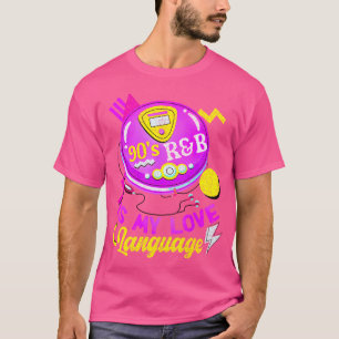 90er Jahre RB ist meine Liebe Sprachmusik für Men T-Shirt