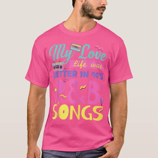 90er Jahre Rb Music For Men Women Girl Rnb Lover R T-Shirt (Vorderseite)
