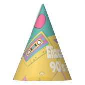 90er Jahre Thema Geburtstagsparty Hats Partyhütchen (Links)