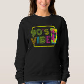 90er Jahre Vibe Audio Tape Kid Audiotape Music T-S Sweatshirt (Vorderseite)
