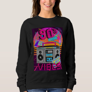 90er Jahre Vibe Für 90er Musik höre ich die 90er J Sweatshirt