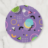 90er Jahre Vielen Dank für Tag Geschenkanhänger (Rückseite)