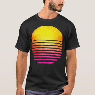 90er Jahre Vintager Sun Retro T-Shirt