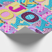 90er Joy Geschenkpapier (Ecke)
