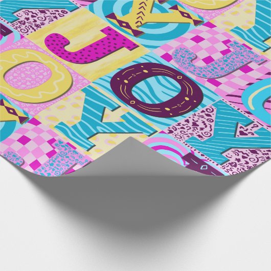 90er Joy Geschenkpapier (Ecke)