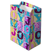 90er Joy Mittlere Geschenktüte (Rückseite Schrägansicht)