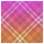 90er Kariertes Muster Girly Pink Yellow Ombre Stoff (Nahaufnahme)