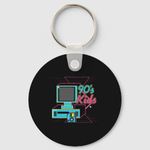 90er Kids Vintage Kids Computer Disk 90er Geschenk Schlüsselanhänger