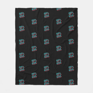 90er-Kind Fleecedecke