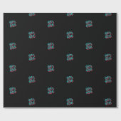90er-Kind Geschenkpapier (Flach)