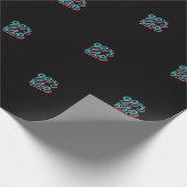 90er-Kind Geschenkpapier (Ecke)
