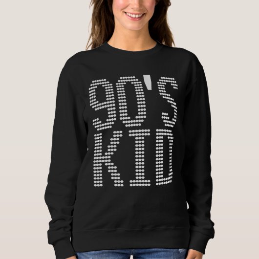 90er-Kind-Kostüm Sweatshirt (Vorderseite)