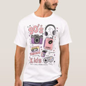 90er Kinder Nostalgie T-Shirt (Vorderseite)