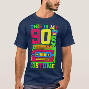 90er-Kostüm 1990er-Themenparty 90er-Party Neunzige T-Shirt