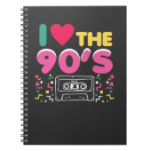 90er Liebe der Ausstattungs-I die Neunzigerjahre Notizblock (Vorderseite)