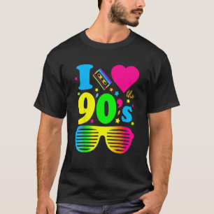 90er Mädchen Style Retro Vintage Outfits Kleidung T-Shirt