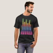 90er-Musik-Equalizer T-Shirt (Vorne ganz)