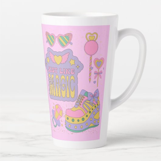 90er-Muster Milchtasse (Rechts)