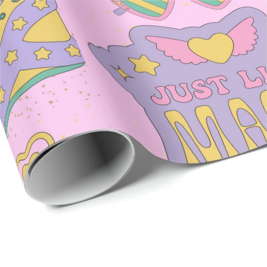 90er Musterschuhe Geschenkpapier (Rolleneckpunkt)