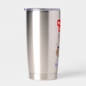 90er Nostalgia Mädchen  Thermobecher (Rechts)