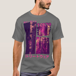 90er Retro Lofi Tokio japanischer Streetwear Vapor T-Shirt