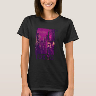 90er Retro Lofi Tokio japanischer Streetwear Vapor T-Shirt