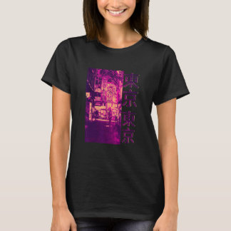 90er Retro Lofi Tokio japanischer Streetwear Vapor T-Shirt