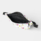 90er Retro-Memphis-Muster Bauchtasche (Offen)