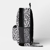 90er Retro-Muster-Rucksack Bedruckter Rucksack (Rechts)